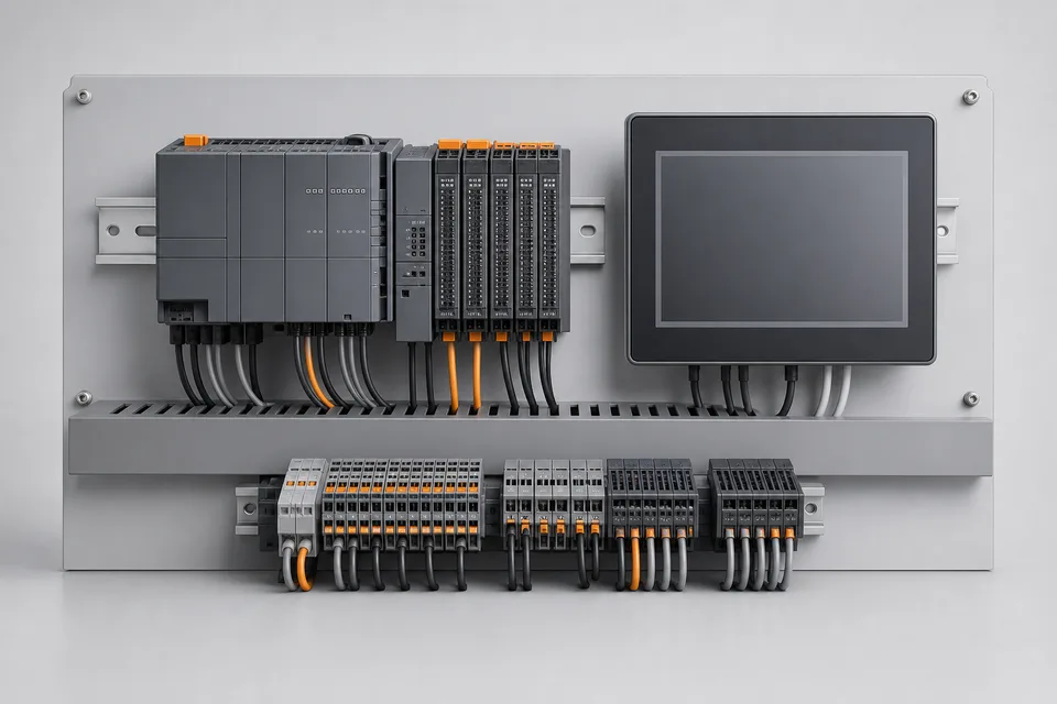 Hệ thống PLC và HMI cho tự động hóa công nghiệp